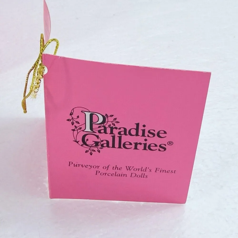 Vintage Paradise Galleries Sam Baseball Porcelain Doll Treasury Collection W COA